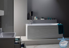 Акриловая ванна Aquanet Nord 140x70 с каркасом