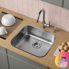 Мойка, нерж. сталь, сатин, 490*440, Mate, IDDIS, MAT49S0i77