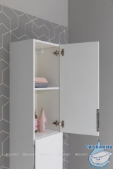 Пенал Aquanet Алвита new 35 см, белый матовый 277558