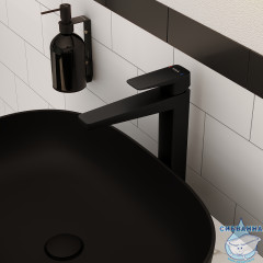 Смеситель для раковины Vitra Root Square A4273336EXP (черный матовый)