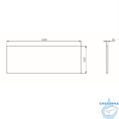Панель фронтальная AM.PM Func 150