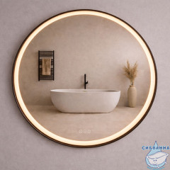 Зеркало Calypso Electra LED 90x90 ELE90GM