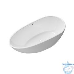 Акриловая ванна Grossman Fly GR-1102M 170x80 с каркасом (белый матовый)