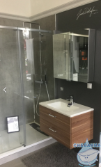 Тумба Jacob Delafon Vox EB2078-R1-E16 80 ореховое дерево с раковиной Vox 80