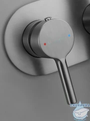 Смеситель с гигиеническим душем Calypso CS5220-9 (оружейная сталь)