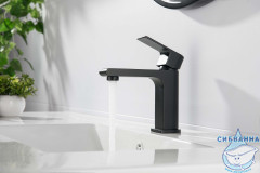 Смеситель для раковины Aquatek Лира AQ1410MB (черный матовый)