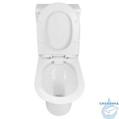 Унитаз напольный безободковый Azario Fretta с бачком и сиденьем Soft Close (микролифт) AZ-1223