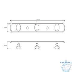 Крючок Bemeta Hotel 106105181