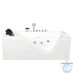 Акриовая ванна Gemy G9055 K R 181х92 с гидромассажем