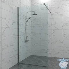Walk-in Тритон Плано 80 профиль хром, стекло прозрачное Щ0000072403
