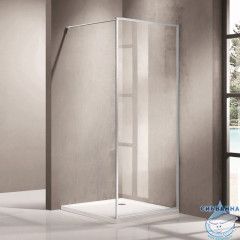 Walk-in Azario Richmond 100 профиль серебро, стекло прозрачное AZ-NAG 6310 1000
