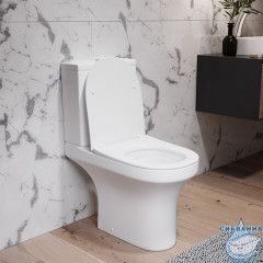 Унитаз напольный безободковый  Damixa Skyline с бачком и сиденьем Soft Close (микролифт) DX35C8600SC