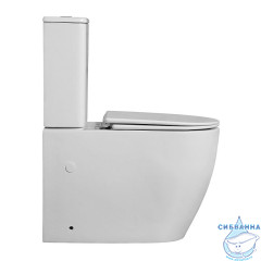 Унитаз напольный безободковый Azario Bonelle AZ-1229A с бачком и сиденьем Soft Close (микролифт)