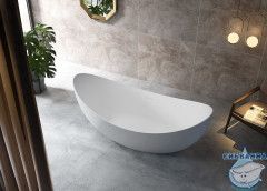 Акриловая ванна Abber AB9333 180x80 с каркасом