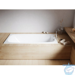 Акриловая ванна Whitecross Layla Slim 180x80 с каркасом