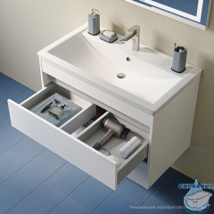 Тумба подвесная, 80 см, белый, Zodiac X, IDDIS, ZDX80W0i95 подходит умыв. 4078000i28