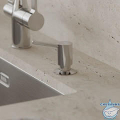 Дозатор, латунь, хром, Kitchen Line, IDDIS, SDISB00i59