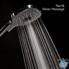 Душевой гарнитур Iddis Sena 120 3 режима SEN3F70i16 (хром/белый)