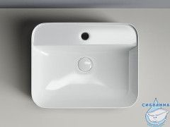  Раковина на столешницу 50 см Ceramicanova Element CN5015