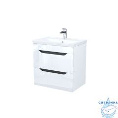 Тумба с умывальником, подвесная, 60 см, белый, Ray, IDDIS, RAY60W0i95K подходит умыв. 4076000i28