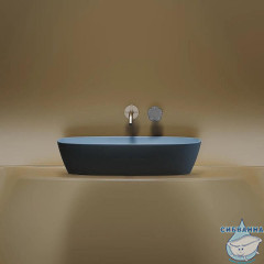  Раковина на столешницу 60 см Ceramicanova Element CN6049ML (синий)