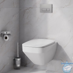 Унитаз подвесной безободковый AM.PM  Inspire 2.0 FlashClean (с сиденьем Soft Close (микролифт) C50A1700SC