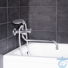 Смеситель для ванны Damixa Object 349500000 с аксессуарами (хром)