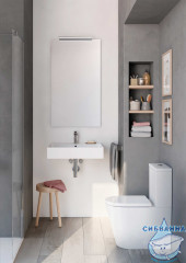 Унитаз напольный Roca Inspira Round 342528000 (без бачка и сиденья)