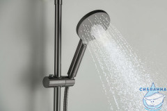 Душевая система Aquatek Бетта AQ2160BGM (черный хром)
