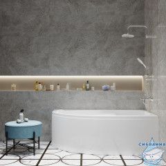 Акриловая ванна Тритон София R 150х95 с каркасом