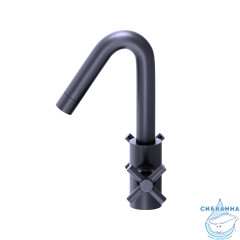 Смеситель для раковины Damixa Neo Classic 270210000 (без донного клапана) (графит)
