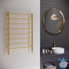 Полотенцесушитель электрический Terminus Аврора П8 50х85 (золото)