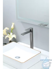 Смеситель для раковины Frap F10806-29 (оружейная сталь)