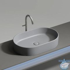  Раковина на столешницу 61 см Ceramicanova Element CN6048MH (серый)