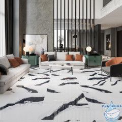 Плитка керамогранитная KALE 60х120 PANDA MARBLE Glossy (K310100800326G)