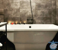 Ванна из литьевого мрамора New Line Sanitary Келли 180х80