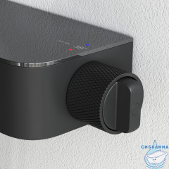 Душевая система Am.Pm Func 300 1 режим F078F222 (черный матовый)