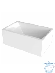 Акриловая ванна New Line Sanitary Modern 120x70 с каркасом