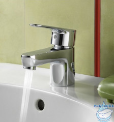 Смеситель для раковины Jacob Delafon July E16027-4D-CP (с донным клапаном) (хром)