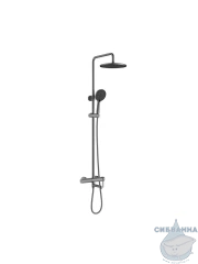 Душевая система Raglo 250 1 режим R20.24.09 (графит)