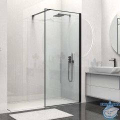 Walk-in Vincea Walk In HS 80 профиль черный, стекло прозрачное VSW-1HS800CLB