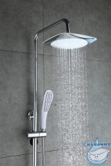 Душевая система Gappo G2448 230 1 режим (хром/белый)