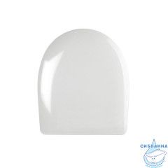 Сиденье для унитаза, soft close, дюропласт, IDDIS, ID 126 Dp Sc