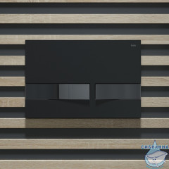 Кнопка смыва Iddis Unifix UNI06BCi77 хром/черный