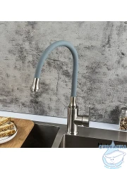 Смеситель кухни Frap F4448 (сатин)