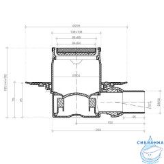 Дренажный трап для душа Pestan Confluo Standard 13000172