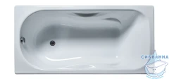 Чугунная ванна Универсал Сибирячка 170х75 с ножками