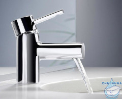 Смеситель для раковины Jacob Delafon Cuff E37041-CP (с донным клапаном)