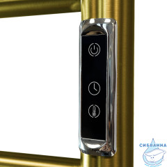 Полотенцесушитель электрический Calypso Antaeus П13 50х80 (брашированное золото)