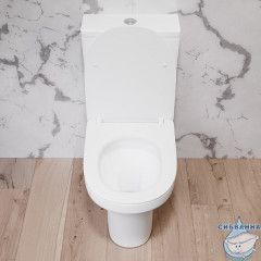 Унитаз напольный безободковый  Damixa Skyline с бачком и сиденьем Soft Close (микролифт) DX35C8600SC